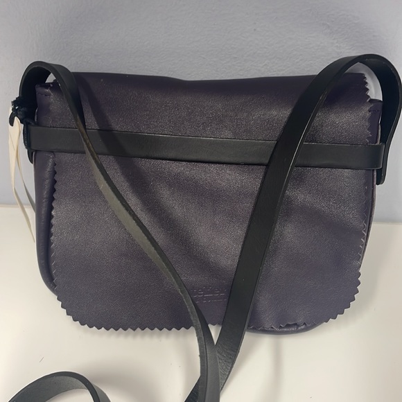 Pochette En Cuir Atelier Jack Gomme – Sac De Soirée Violet, Neuf Avec étiquettes, Idéale Pour IPad